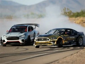 Drifting Mustang Car Puzzle